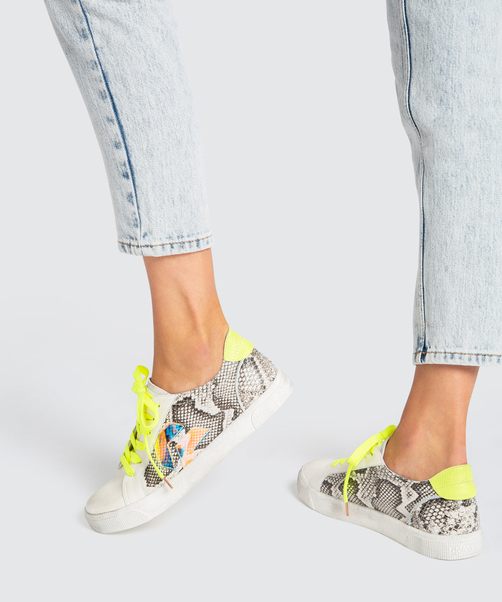 dolce vita snake sneakers