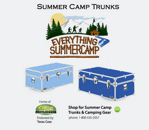 Texas Case Summer Trunks available through EverythingSummerCamp.com