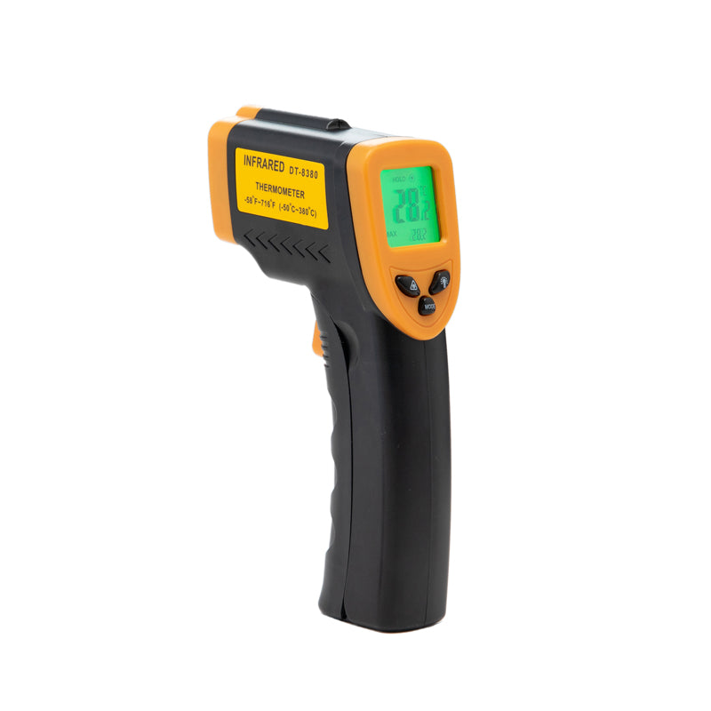-50℃ to 380℃ Digital Infrared Laser Thermometer Temperature Gun-58°F to 716°F Non-Contact Measuring Device for Cooking,Industrial,Water etc 