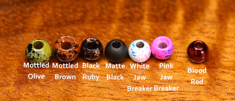 Hareline Plummeting Tungsten Beads New Colors