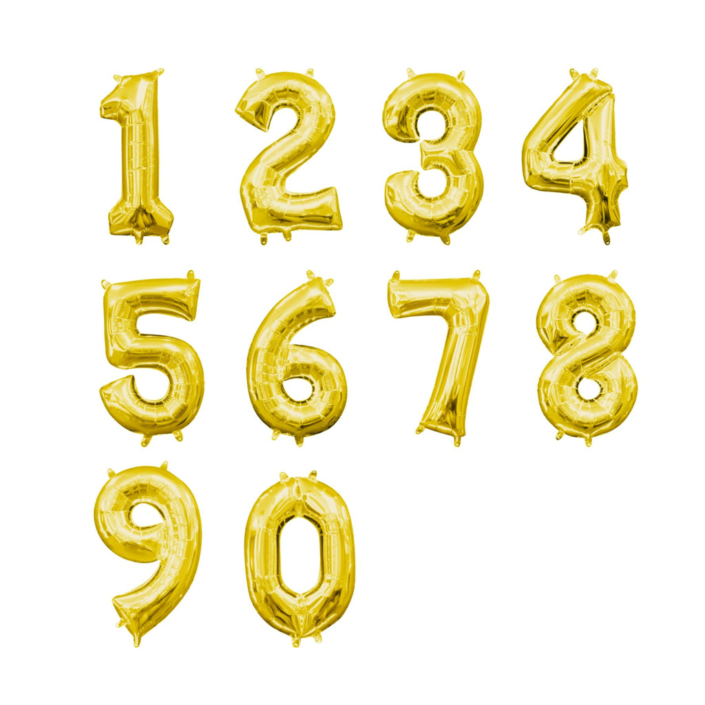 gold foil numbers