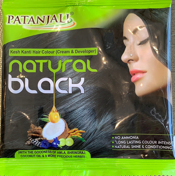 Kesh kanti hair colour ( natural Black ) – Patanjali-Canada