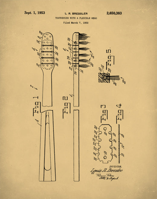 toothbrush patent