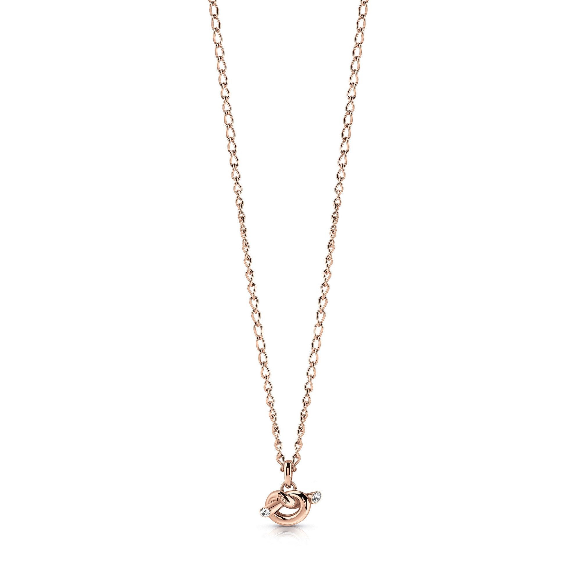 guess knot necklace