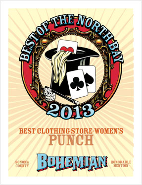 PUNCH Clothing Best of North Bay 2013
