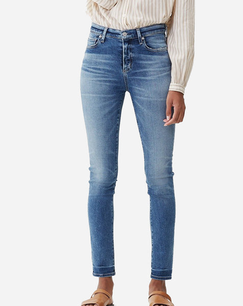 pull up flare jeans