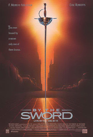 An original movie poster for the film By The Sword by John Alvin