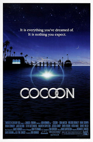 An original movie poster for Coccon by John Alvin