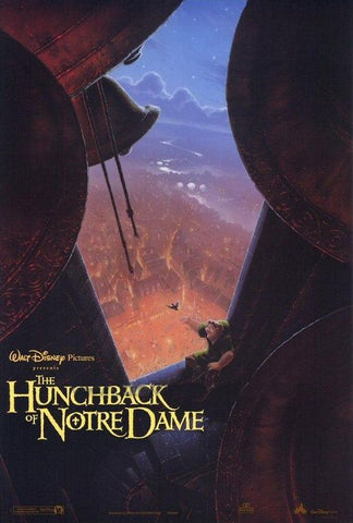 An original movie poster for the film The Hunchback of Notre Dame by John Alvin