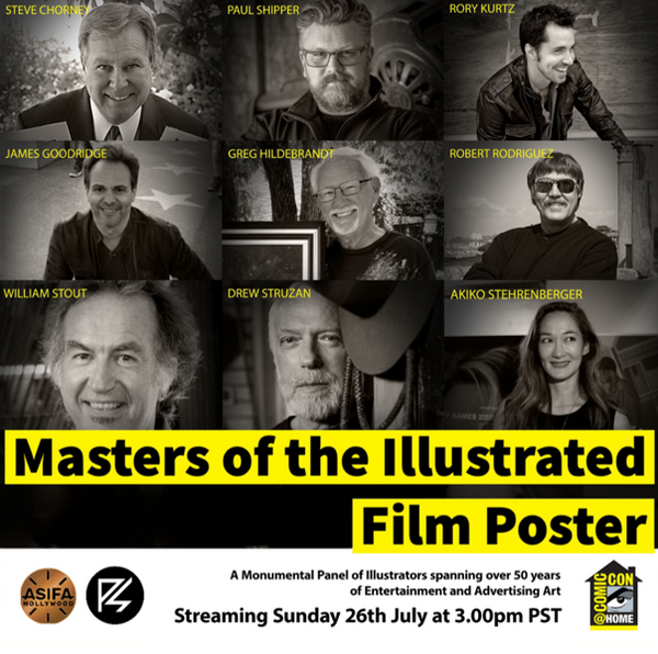 Masters of the Illustrated Film Poster - The Sequel at Comic-Con 2020