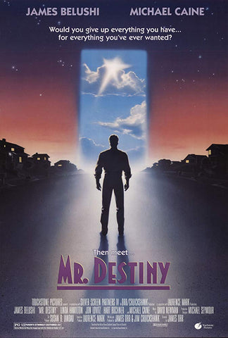 An original movie poster for the film Mr Destiny by John Alvin