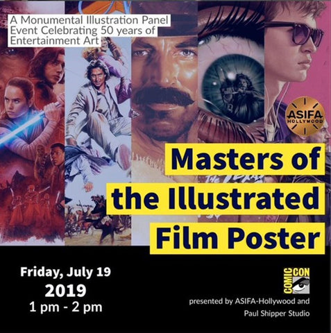 Masters of the Illustrated Movie Poster at San Diego Comic Con