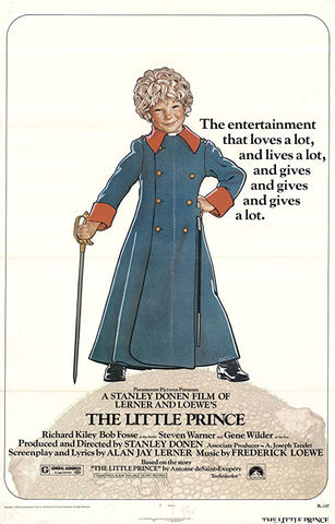 An original movie poster by Richard Amsel for the film The Little Prince