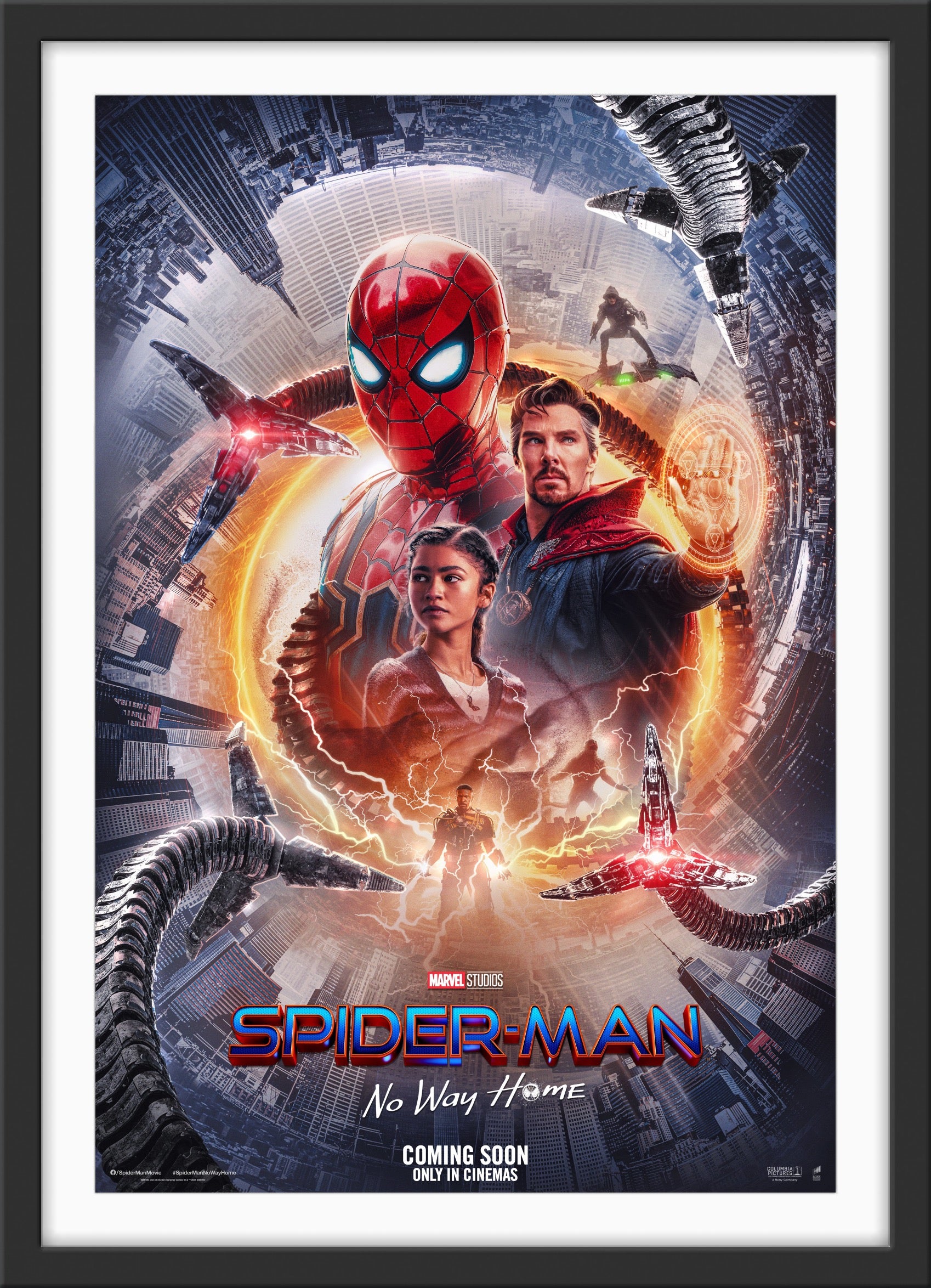 spiderman movie poster