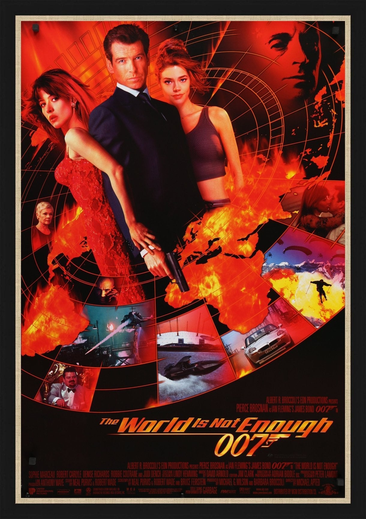the world is not enough movie poster