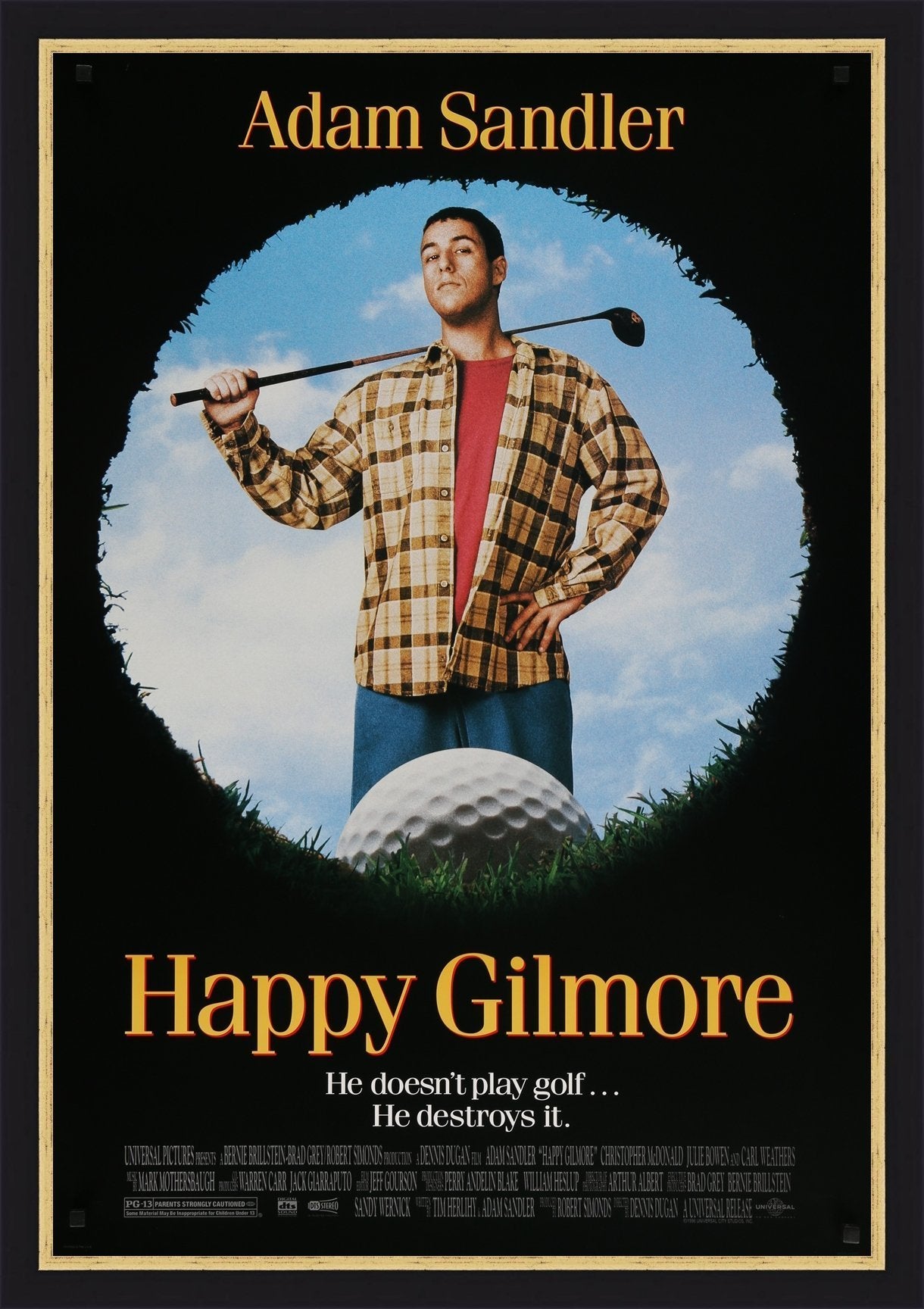happy gilmore movie poster