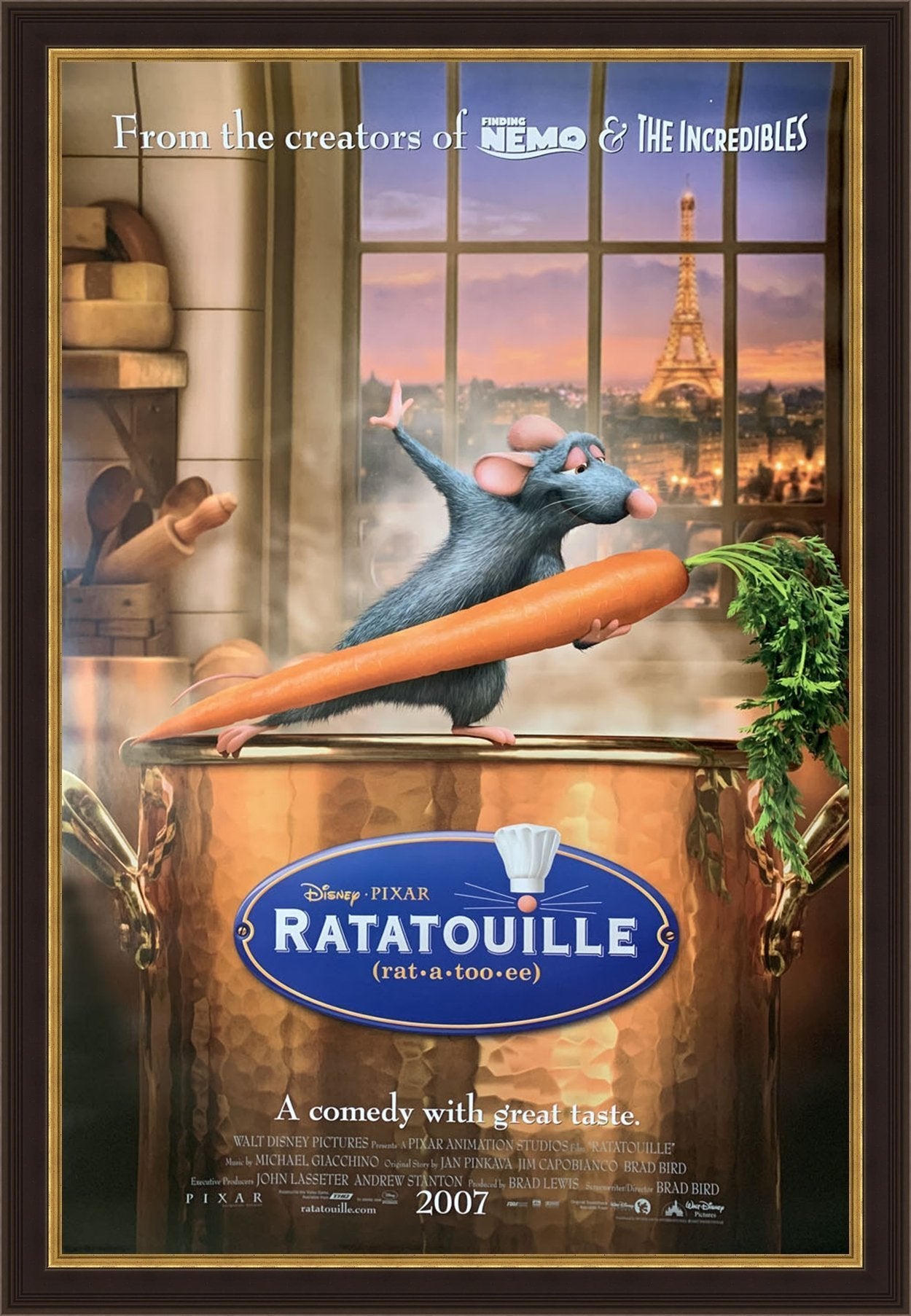 Ratatouille - 2007 - Original Movie Poster - Art of the Movies