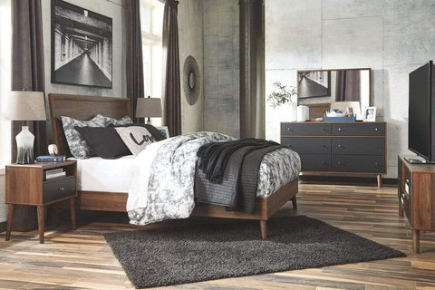 4 piece contemporary bedroom set