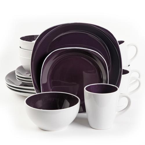 purple dinnerware