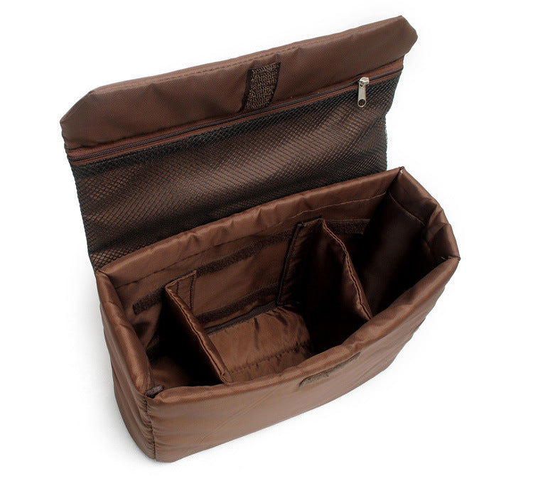 Inside Display of Camera Shoulder Messenger Bag