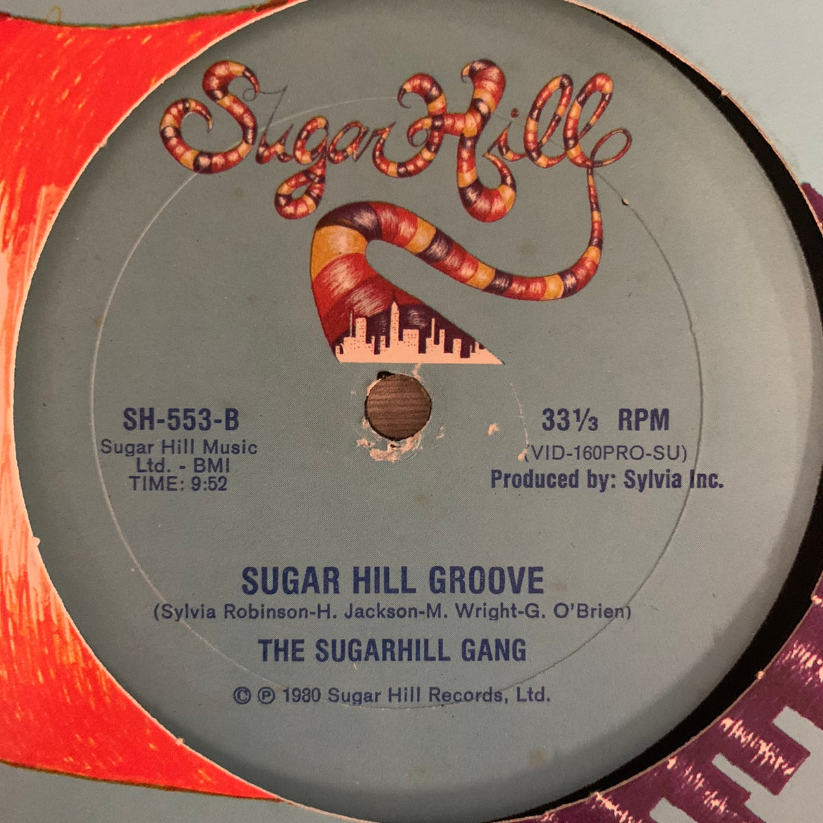 The Hill “8th Wonder” / “Sugar Hill 2 Track 12inch – Classic wax records