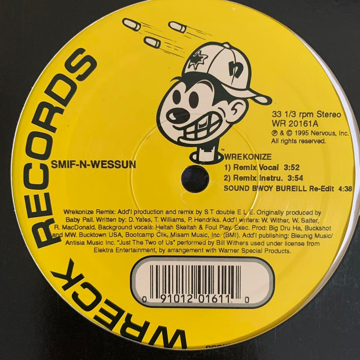 未使用レアレコード Smif-N-Wessun Wrekonize 洋楽 | lockerdays.com