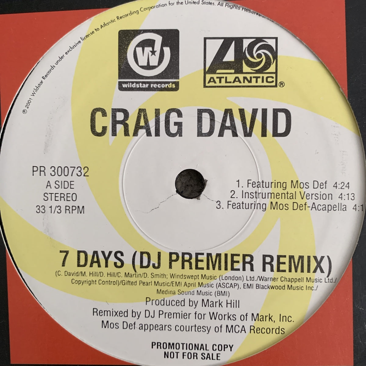 Craig David 7 Days Instrumental