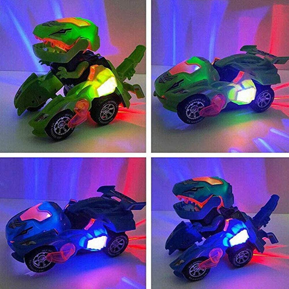 toy car that transforms into a dinosaur