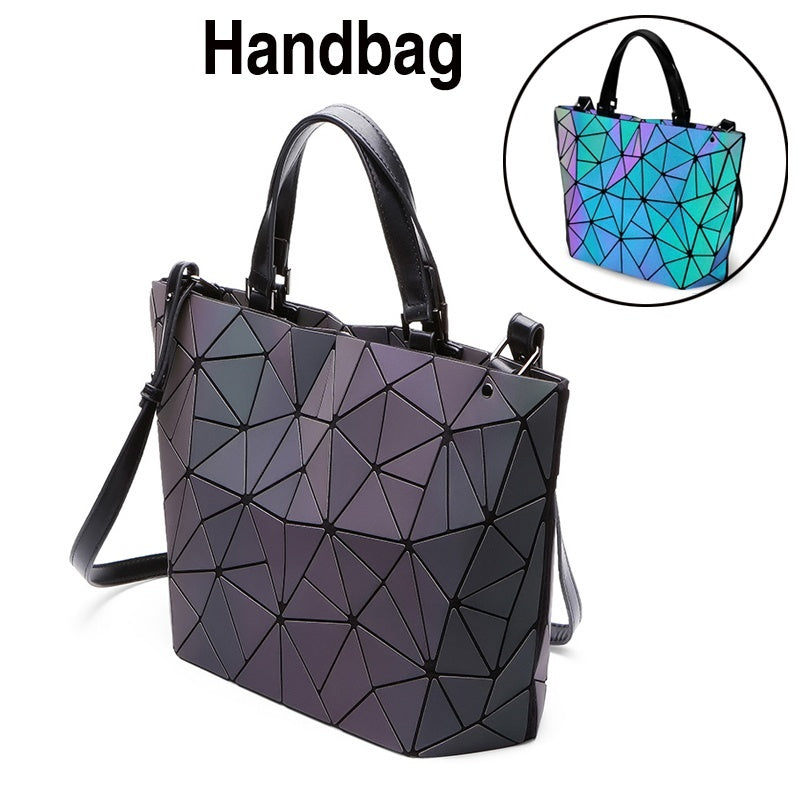 geometric handbag