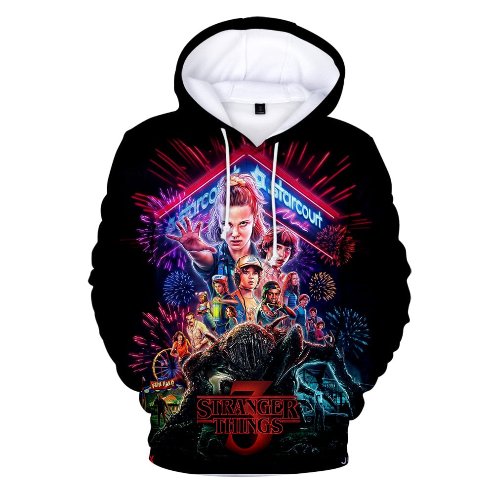 women's stranger things hoodie