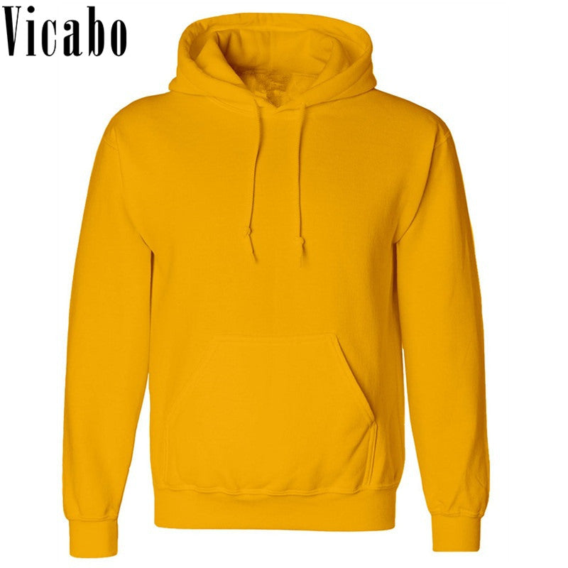 mens yellow hoodie sweatshirt