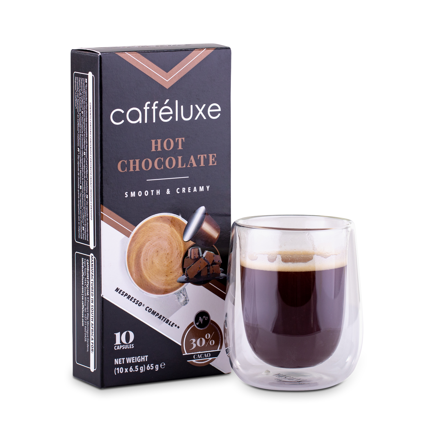 Cafféluxe Signature Milky Hot Chocolate 10 Capsules Nespresso® Com – Coffee