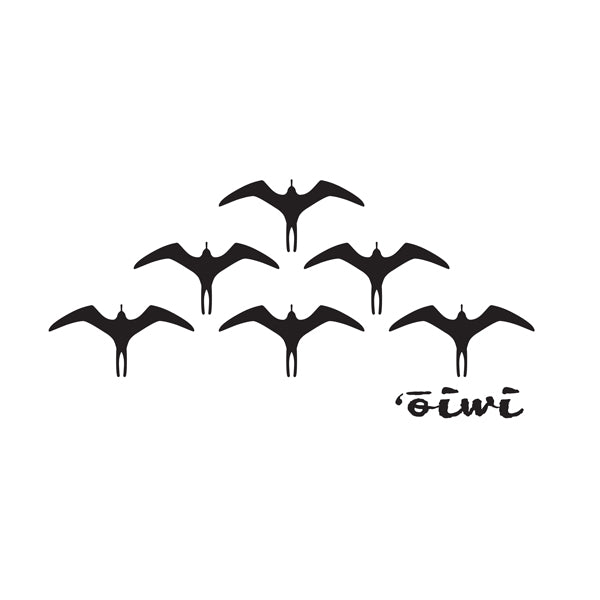 Iwa Birds sticker ‘Ōiwi