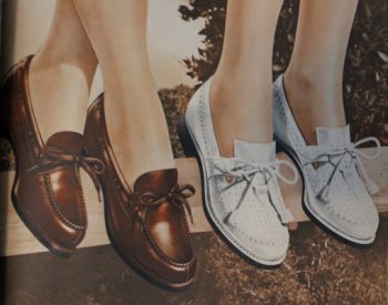 Penny loafers are a great vintage style shoe
