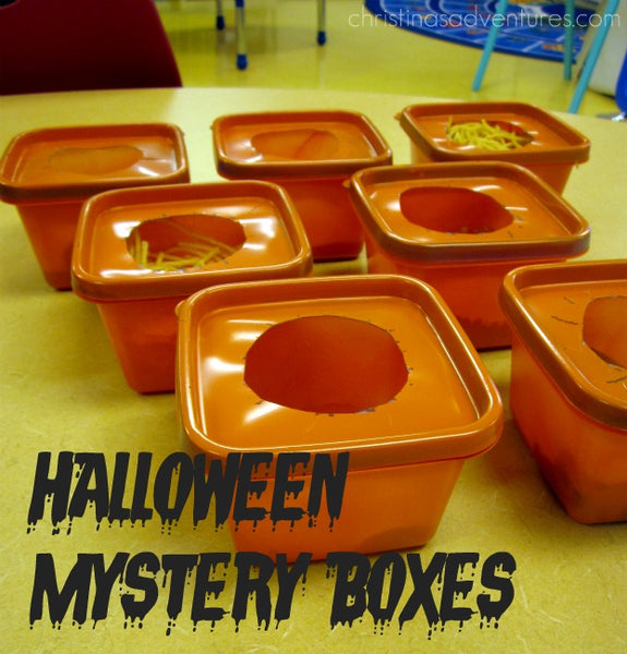 mystery halloween feel box