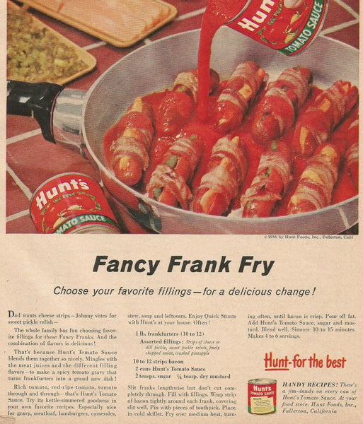Fnacy Frank Fry retro recipe