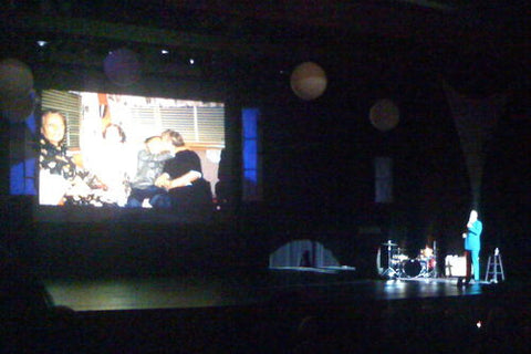charles phoenix and hos slide show at VLV 2011