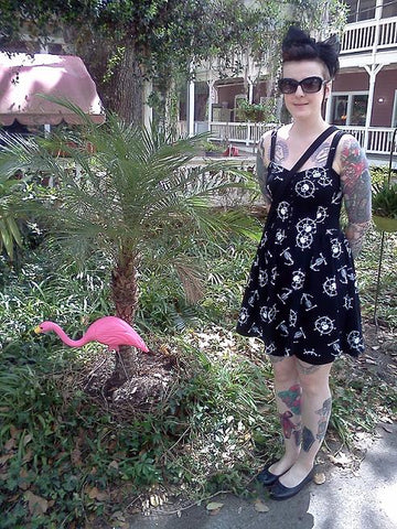 plastic pink flamingos. Florida. Jawbreaker Clothing