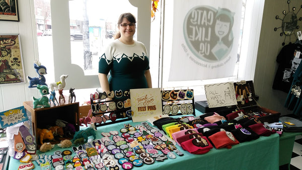 Local Maker Ester of Lumpy Buttons