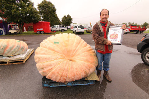 The Great Pumpkin Farm largest pumpkin winner