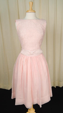 Pink Vintage Bridesmaids Dress