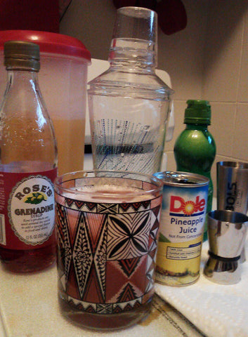 Plantar's Punch Tiki Recipe Ingredients