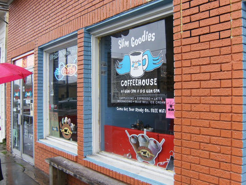 Slim Goodies Coffee House in New Orleans on Magazine Street