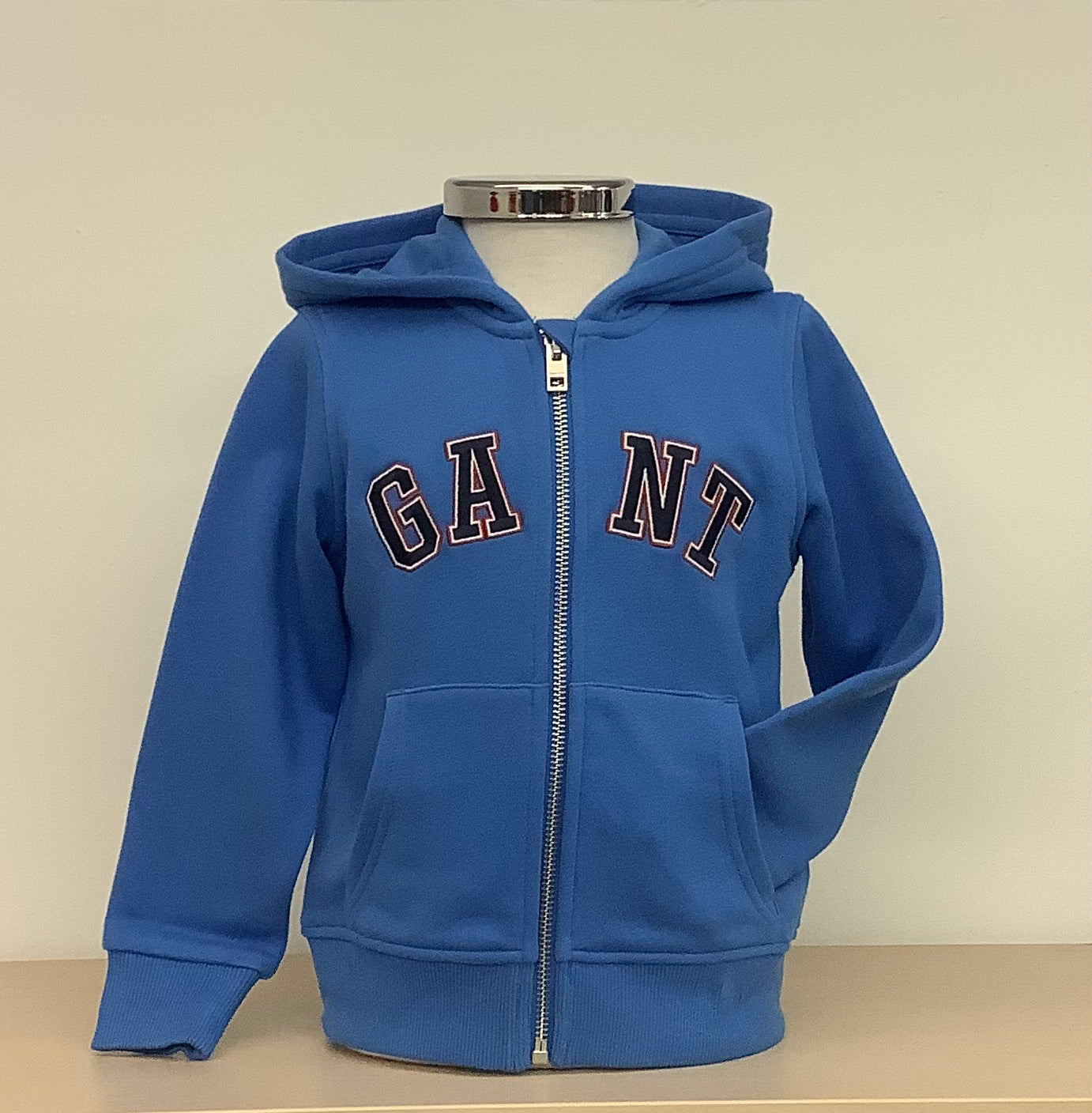 *806773-424 Gant D1 Graphic Blue Full-Zip Hoodie In stock