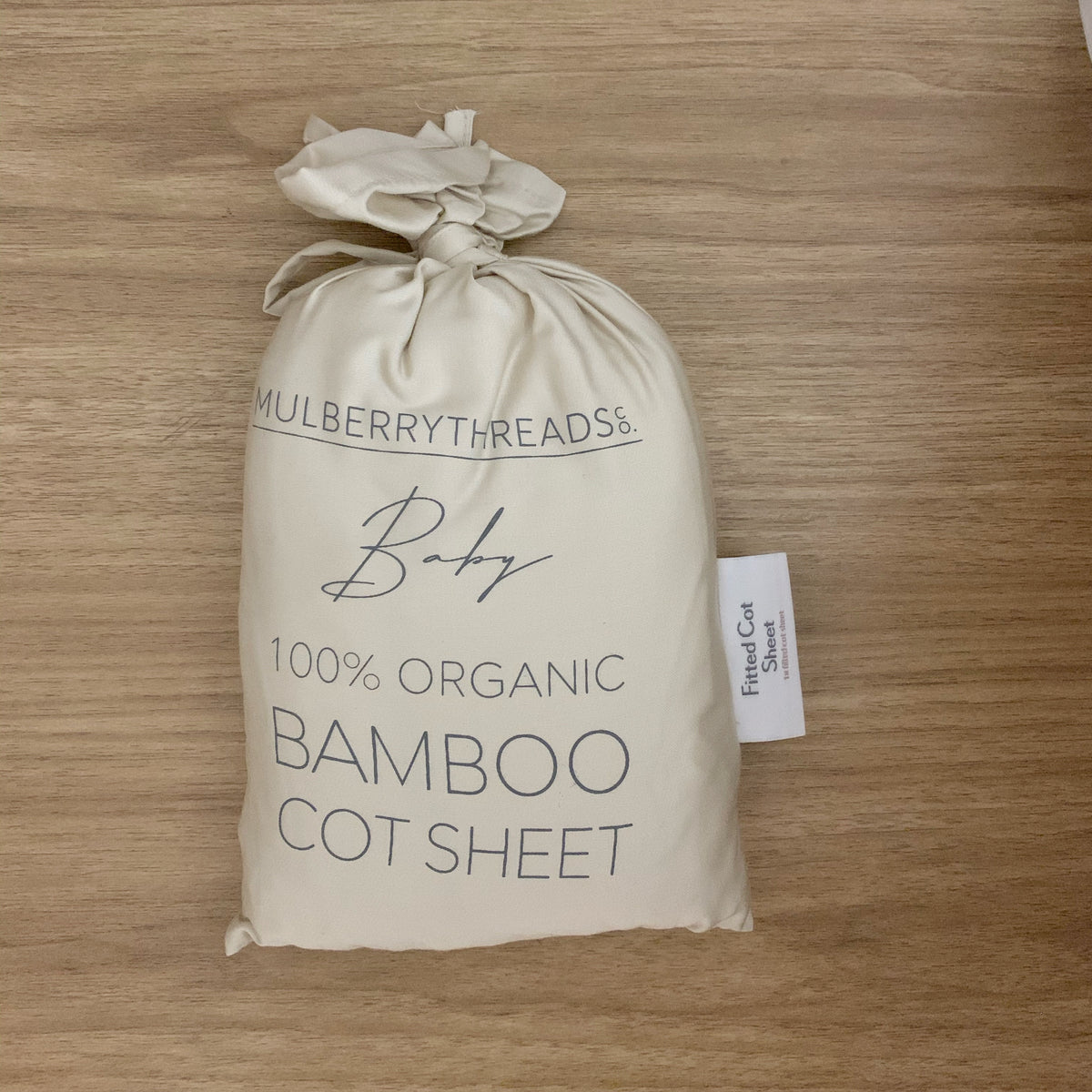 bamboo cot sheets