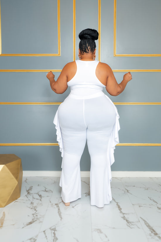 White Ruffle My Curves Set