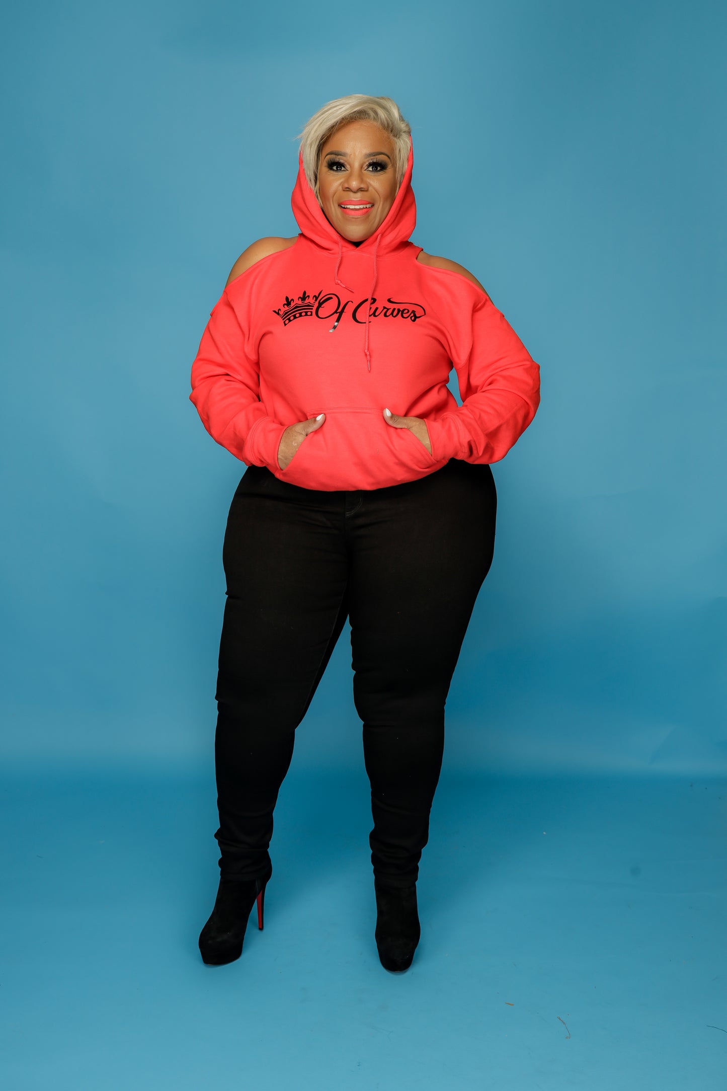 Red Queen Of Curves Sweatshirt