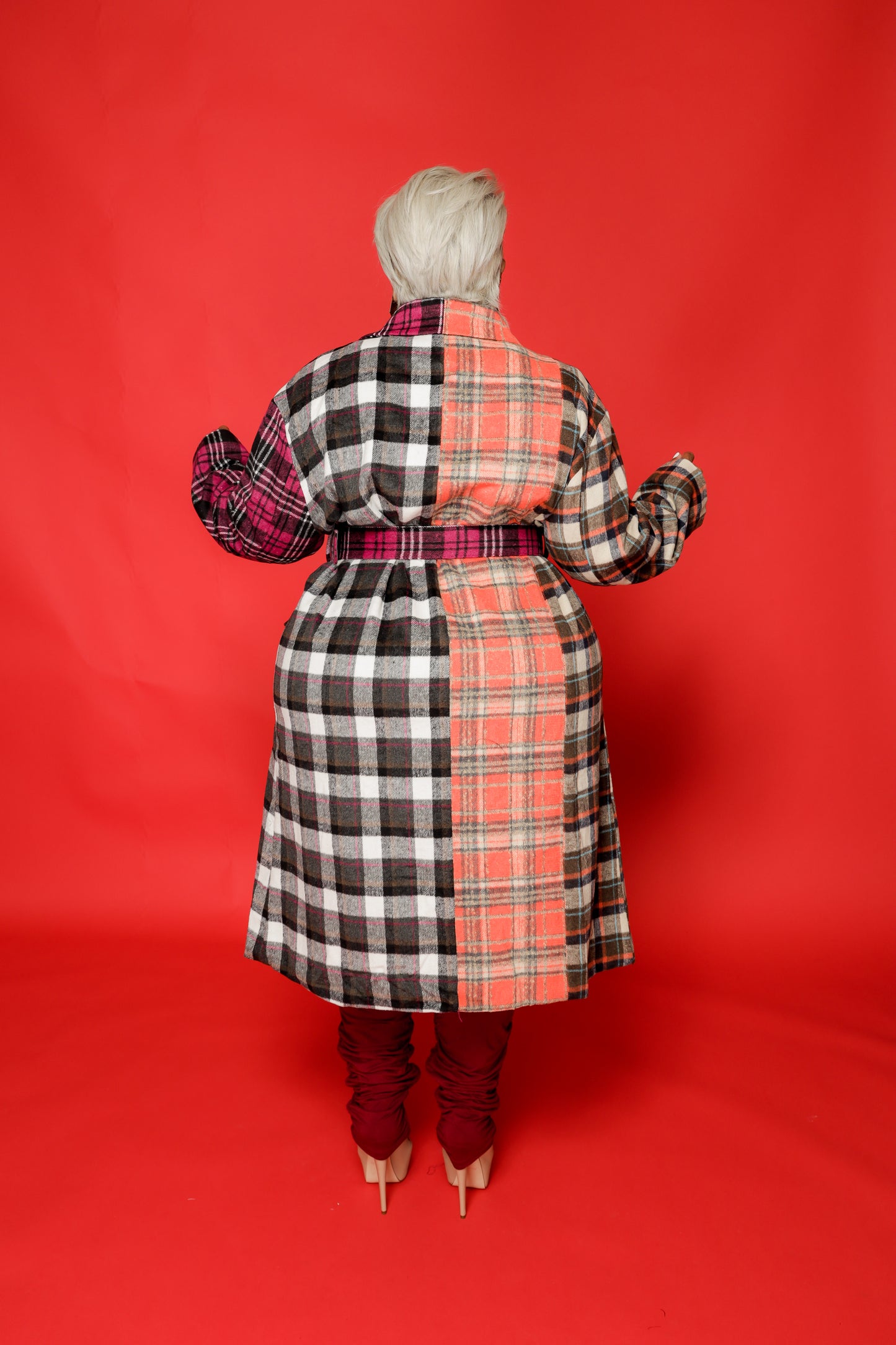 Perfect n Plaid Wool Coat