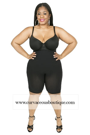 Black Seamless Short High Waist Shaper