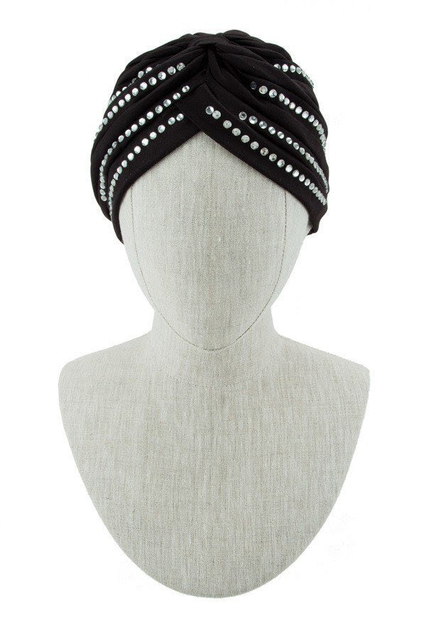 Crystal Accent Turban